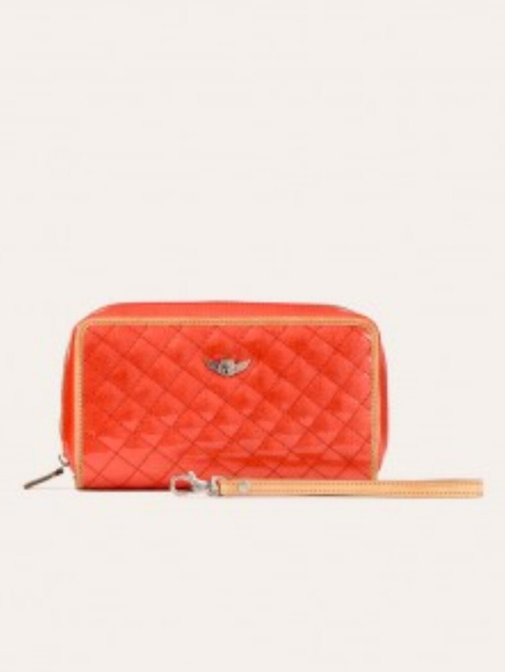 CONSUELA Vintage Cayenne Red "Candy Crush" Wristlet Wallet‎